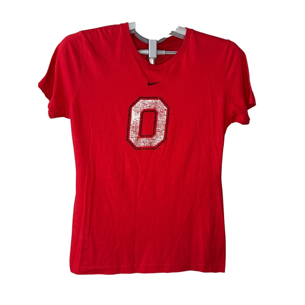 Nike Ohio State Buckeyes Large T-Shirt O Logo